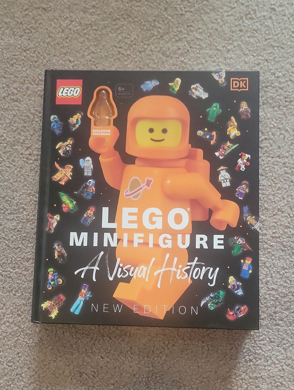 LEGO Minifigure: A Visual History - Orange Cover